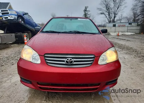 2003 Toyota Corolla Ce z USA, uszkodzony, nr VIN 2T1BR32E23C724131